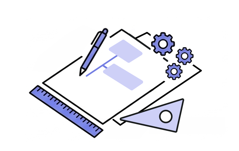 人事制度を設計するイラスト