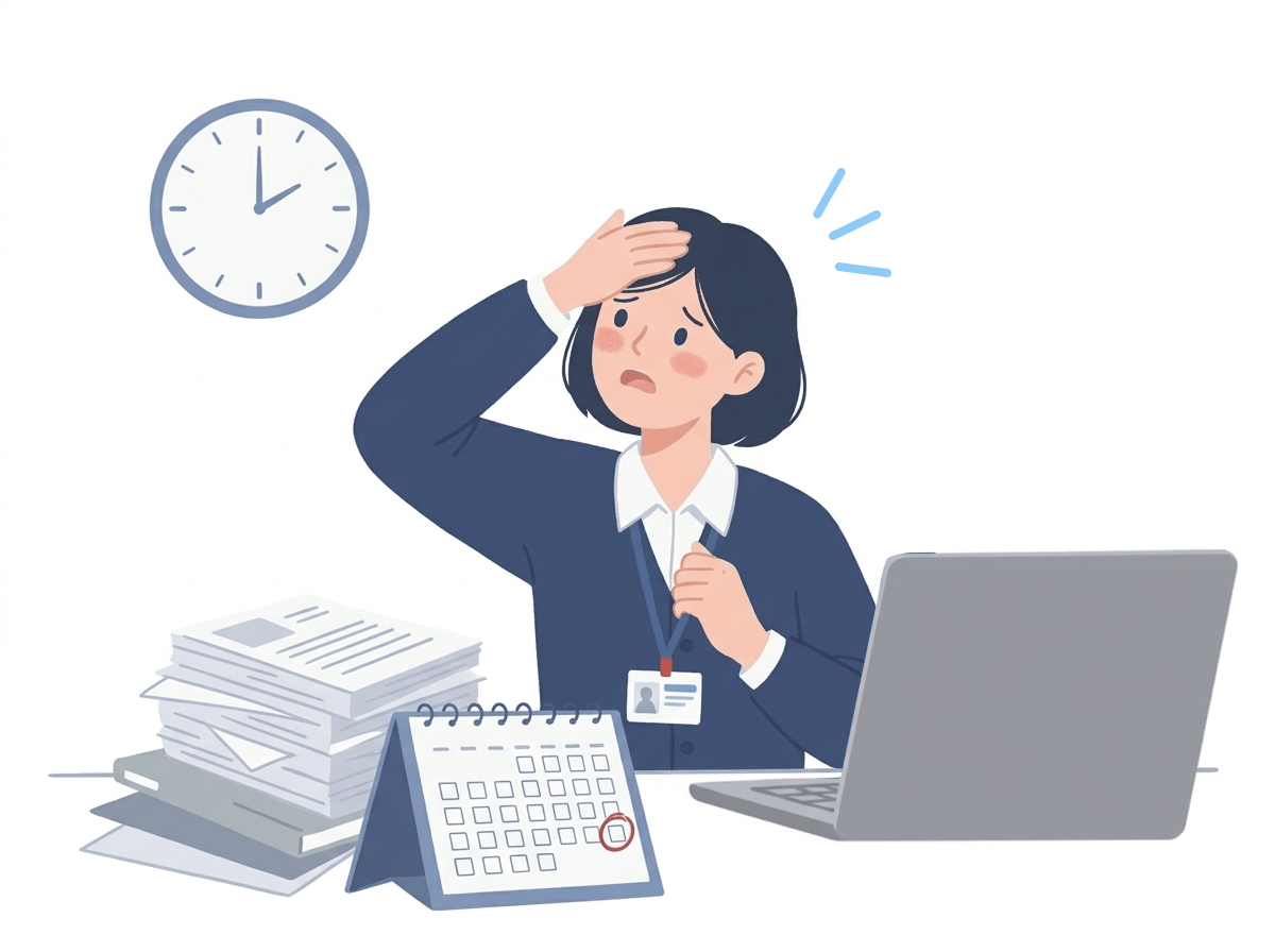 月末の締め作業に追われる