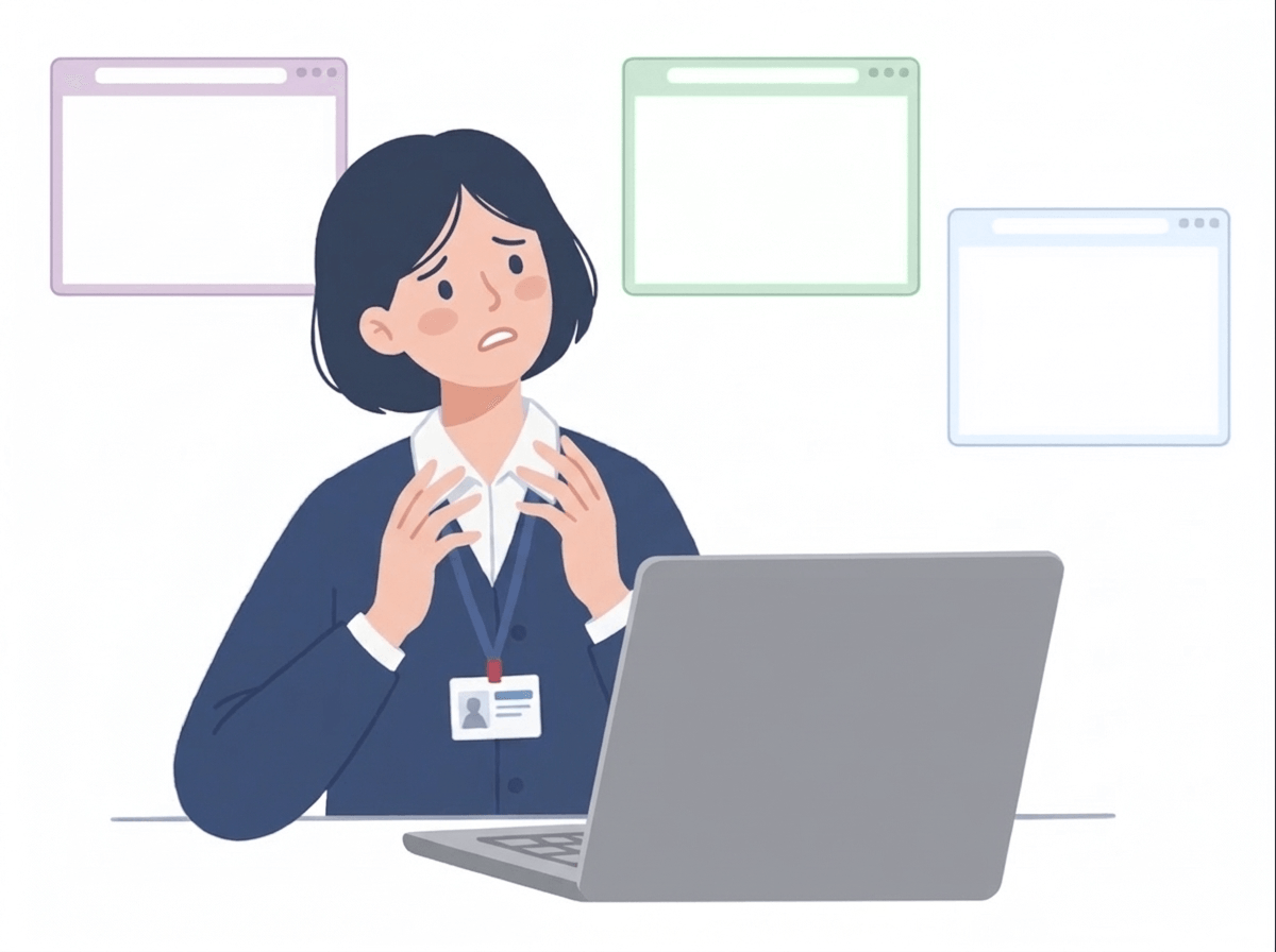 別々の場所で管理している