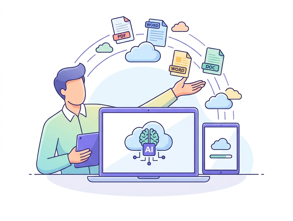 渡す - 資料をアップロード