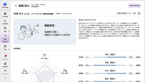AI分析の画面例
